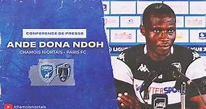 Ande Dona Ndoh avant Chamois/Paris FC
