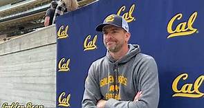 Coach Justin Wilcox talks after Cal's 11th spring practice | Golden Bear Report