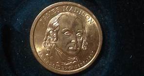 Presidential Dollar Coin: 2007 James Madison