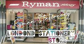 stationery shops in london • ryman stationery [UK]