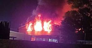 Fire destroys PE gym at Parklane Academy in McComb