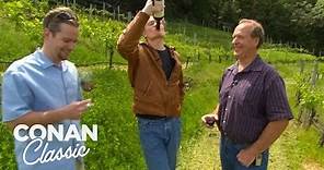 Conan Goes Wine Tasting In Napa Valley | Late Night with Conan O’Brien