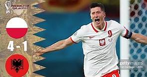Polonia vs Albania 4-1 Resumen y goles | Qatar 2022