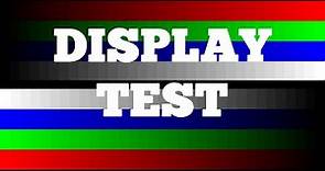 Test Display | Dead Pixel Test | Check if your screen has dead pixels