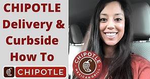 How To order chipotle online for pickup or delivery step by step