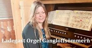 Schöne Ladegast Orgel in ev. Kirche St. Gangolf bei Gangloffsömmern, Sömmerda, Thüringen Orgel Vlog