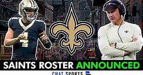 Saints News: Full List Of Saints Roster Cuts | New Orleans Saints Initial 53-Man Roster