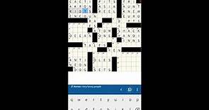 Solving the Newsday Crossword ★ 11/16/2021 (Tuesday puzzle)