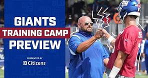 Training Camp Preview: Brian Daboll, Daniel Jones Interview | New York Giants