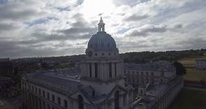 Old Royal Naval College by drone