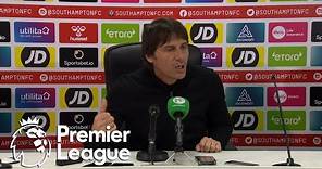 Antonio Conte's full shocking press conference after draw v. Saints | Premier League | NBC Sports