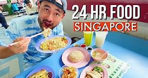 The Ultimate 24 Hour FOOD Tour in SINGAPORE