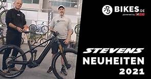 Stevens Neuheiten 2021 - E-Inception E-MTB Fully, Prestige Gravel Bike, E-Triton Trekking E-Bike