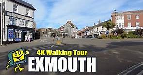 Exmouth - Devon UK - 4K Walking Tour - August 2023