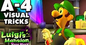 Luigi's Mansion Dark Moon - Gloomy Manor - A-4 Visual Tricks (Nintendo 3DS Gameplay Walkthrough)