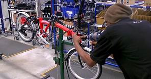 Inside Brompton's factory in London where over 1,000 folding bikes are made by hand each week