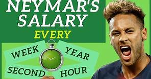 Neymar's net worth and salary