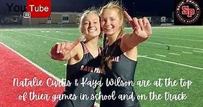 Natalie Curtis & Kaya Wilson are at the top of their games in School and on the Track