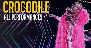 The Masked Singer Crocodile All Performances and REVEAL!
