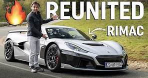 Richard Hammond drives a Rimac for the first time since his life-threatening crash