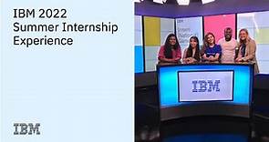 IBM 2022 Summer Internship Program