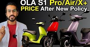 OLA S1 PRO Gen2 New Subsidy😱| Ola S1 Air | Ola S1 X+ Price after EMPS | by Abhishek Moto