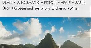 Dean  •  Lutosławski  •  Piston  •  Veale  •  Sabin, Paul Dean, Queensland Symphony Orchestra, Richard Mills - Music For Clarinet and Orchestra