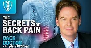 The Secrets of Back Pain - Dr. Robert Watkins IV ( Back Doctor )