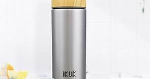 IKUK艾可 陶瓷保溫杯-瓷芯職人500ml 冰晶銀 - PChome 24h購物
