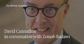 David Cannadine in conversation with Zeinab Badawi