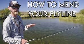 How to Mend Your Fly Line