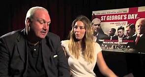 Interview with Frank Harper and Keeley Hazel on St George's Day the film