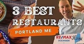 3 Best Restaurants in Portland ME | $$