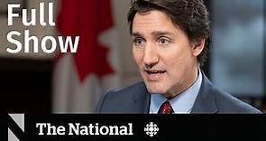 CBC News: The National | Trudeau addresses cost-of-living concerns