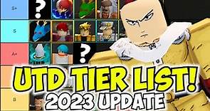 The Best Ultimate Tower Defense 2023 Tier List (Divines & Godly)