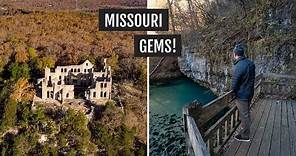 Castle ruins & springs at Ha Ha Tonka State Park (Missouri) + trying more St. Louis foods!