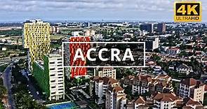 Accra, Ghana 🇬🇭 | 4K Drone Footage