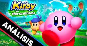 Análisis KIRBY Y LA TIERRA OLVIDADA 💖 ¿EL MEJOR Juego de Kirby? (Nintendo Switch)