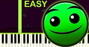 Back On Track | GEOMETRY DASH LEVEL 2 - EASY Piano Tutorial