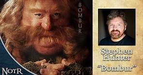 Stephen Hunter, actor, The Hobbit Trilogy (Bombur) - Interview