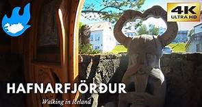 Iceland Walking Tour - Hafnarfjörður [4K]
