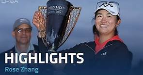 Rose Zhang Final Round Highlights | 2023 Mizuho Americas Open