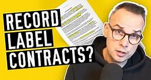 Record Label Contracts | Do you need them? How to get one? [Free Template]