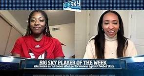 Big Sky Player of the Week: Eastern Washington Women's Basketball's Aaliyah Alexander