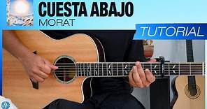 "Cuesta Abajo" - Morat | Tutorial en Guitarra | Acordes, TABS Y Letra (PDF Acordes) | @MoratOficial