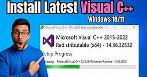 How to Download & Install Visual C++ in Windows 10/11 (2023 NEW)