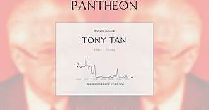 Tony Tan Biography | Pantheon