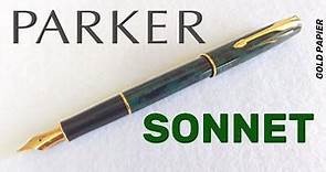 Recensione penna stilografica PARKER SONNET Laque "Forest Green" - Fountain Pen Review