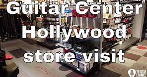 Guitar Center store in Hollywood - Los Angeles - Guitar Store Visit