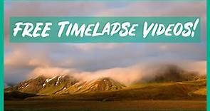 FREE Beautiful Timelapse Videos on Pexels